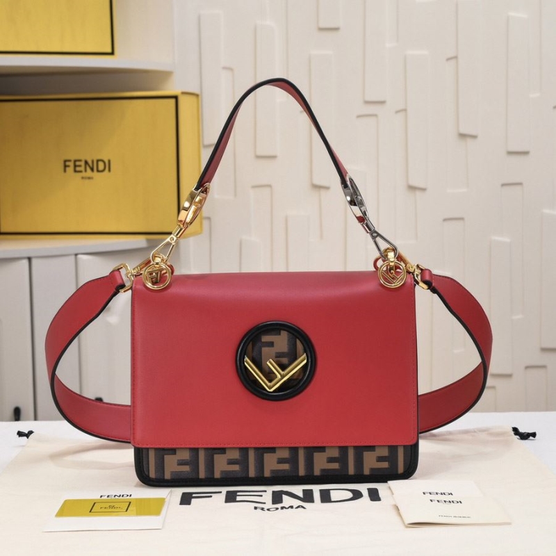 F**di top handle bags